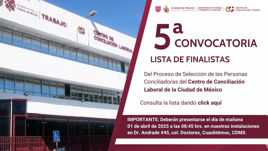 Folios que pasan a quinta etapa (Finalistas)