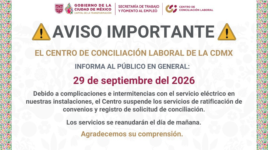 ¡Aviso Importante!